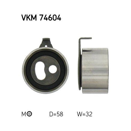 SKF rola intinzator,curea distributie