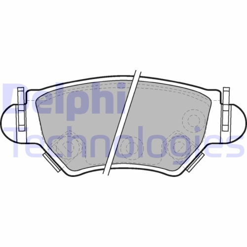 DELPHI set placute frana,frana disc