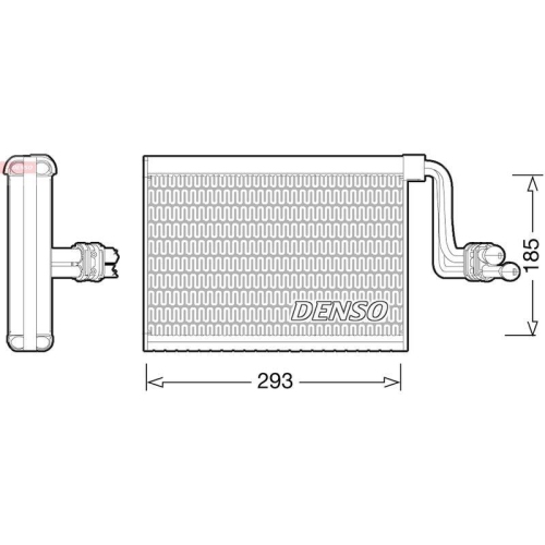 DENSO Evaporator, aer conditionat