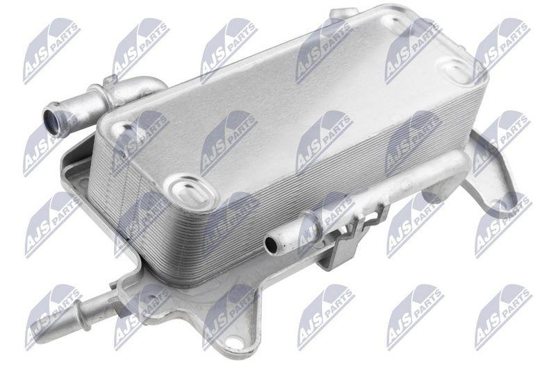 Radiator ulei cutie viteze Audi A4, Rs4 2016-, A5, Rs5 2017-, A6, Rs6 2019-, A7, Rs7 2019-, A8 2018-, E-Tron 2021-, Q5 2017-, Q7 2016-, Q8 2019-, VW Touareg 2018-, Bentley Bentayga 2021-, Lamborghini Urus 2019-; 04M0317021G; NTY, aftermarket