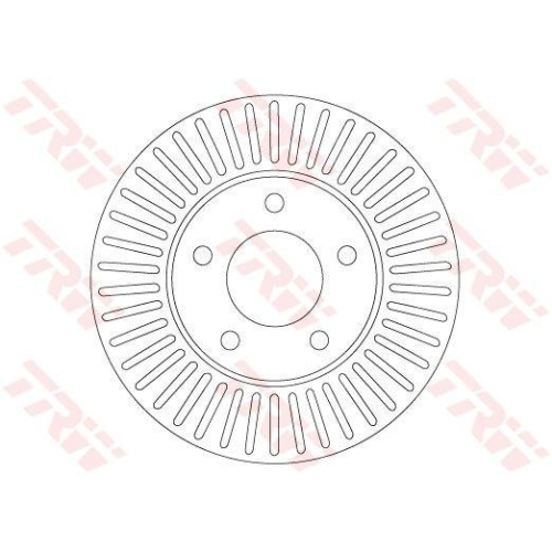 Set disc frana Ford Escape 01.01-07.13, Escape 08.07-12.12, Maverick 02.01-; Mazda Tribute (Ep) 03.00-05.08, Fata, 278X24mm, ventilat, TRW