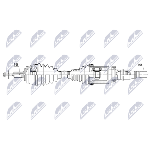 Planetara Volvo V40 D3, D4, T5 2012-, V40 Cross Country D3, D4, T4, T4 Awd, T5 2012-, Fata, Dreapta, 6 CV Automata, 31280677