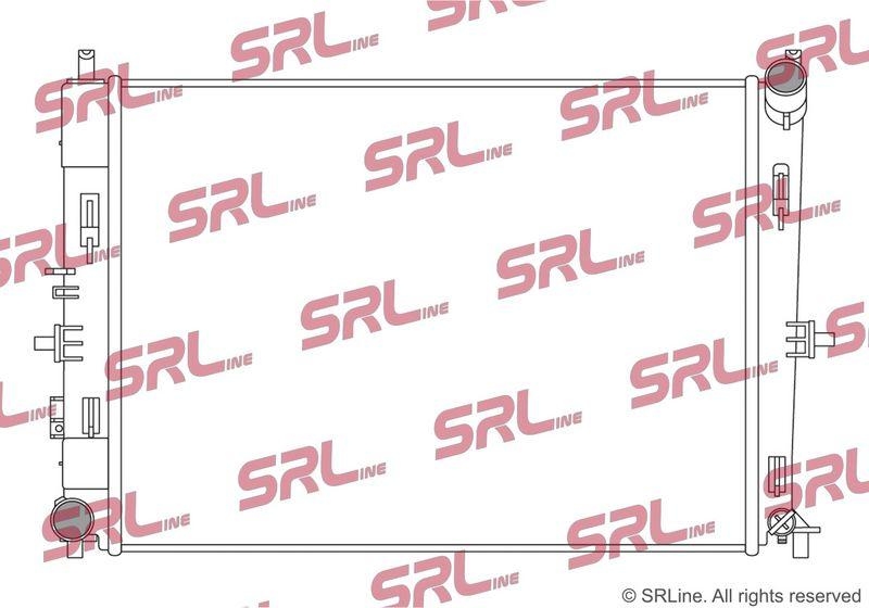 Radiator Mazda Mx-5 15-, motor: 1.5, 2.0, 550x408x26, SRLine, Aluminiu/ Plastic brazat, P51N15200