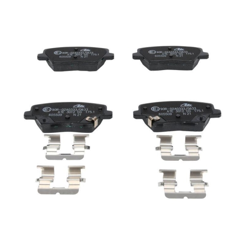 Placute frana Hyundai i30 (Pde), Kia Ceed (Cd), Ceed Sportswagon (Cd), Proceed (Cd), Xceed (Cd), punte spate, ATE