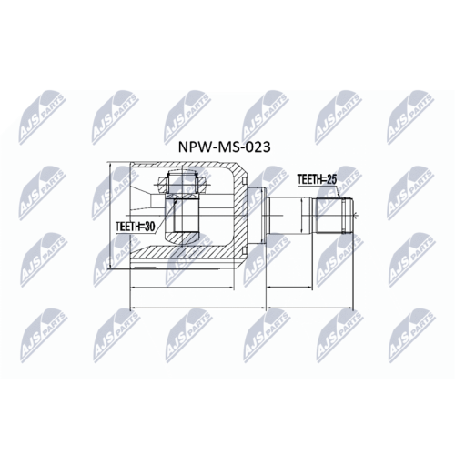 Cap planetara interior Mitsubishi Colt, Lancer Cj, Ck 1996-2003, MN147089
