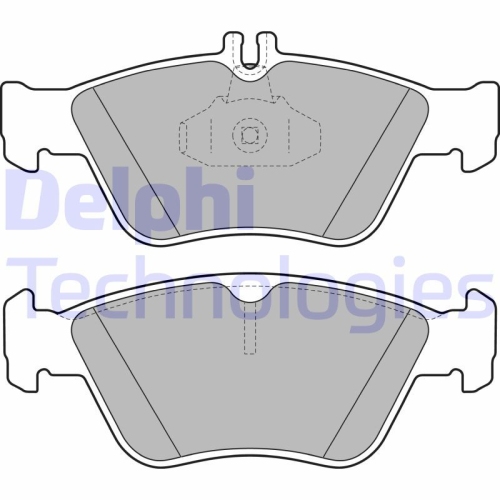 DELPHI set placute frana,frana disc
