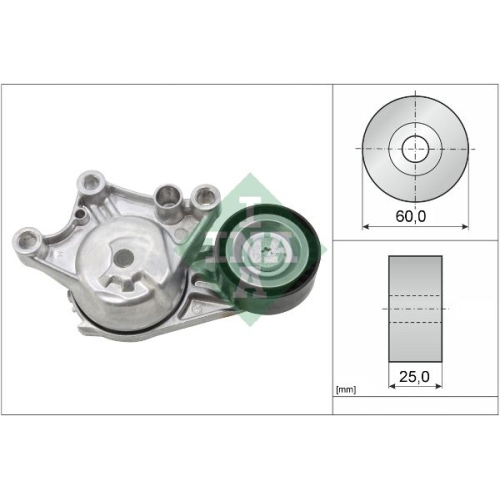 INA Intinzator curea, curea distributie