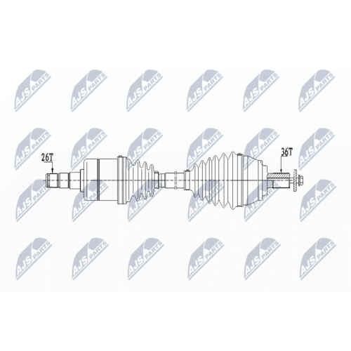 Planetara Volvo V40 T2, T3, T4, D2, D3 2015-, Fata, Stanga, CV Automata Tf-71sc, 31367198