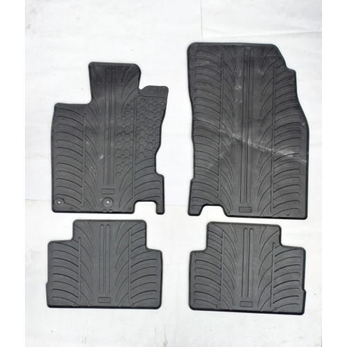 Set covorase auto din cauciuc Nissan Qashqai 2014-07.2021 4x2, 4X4 (Manual/ Automat), Negru, Gledring, 4 buc. -GAURIT, PARTE SOFER