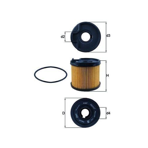 MAHLE filtru combustibil