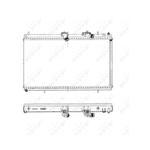 Radiator racire motor Nrf 50443