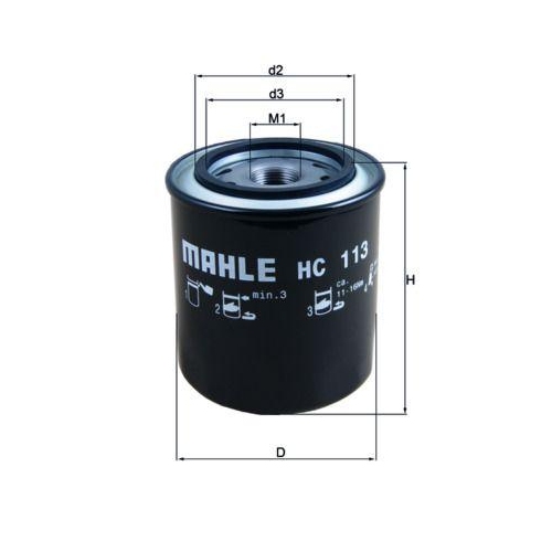 MAHLE Filtru hidraulic, cutie de viteze automata