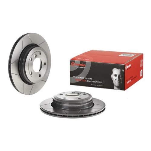 Set disc frana BMW 5 (E60) 12.01-03.10, 5 Touring (E61) 03.04-12.10, 6 (E63) 09.03-12.10, 6 Convertible (E64) 03.04-12.10, Spate, 320X20mm, ventilat, BREMBO