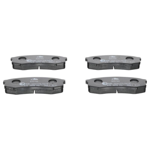 Set placute frana Ate 13046057442, parte montare : Punte spate