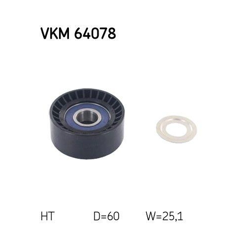SKF Intinzator curea, curea distributie
