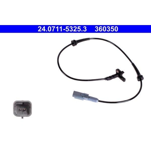 Senzor ABS Ate 24071153253, parte montare : punte fata