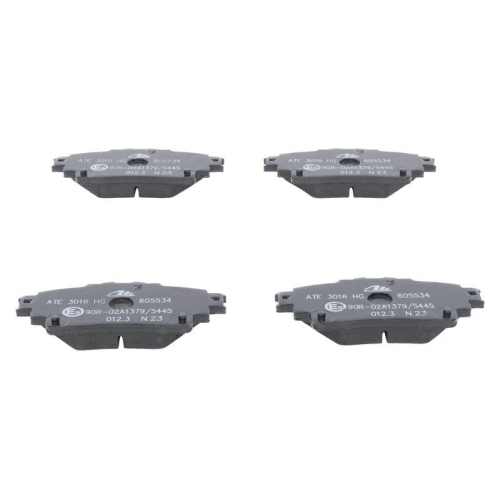 Placute frana Lexus Nx 2 ( A2, Ux ( Aa1 ; Toyota Highlander (Gsu7, Rav 4 5 ( A5, Rav 4 5 Van ( A5, Yaris Cross (Mxp ), punte spate, fara senzor avertizare uzura; ATE