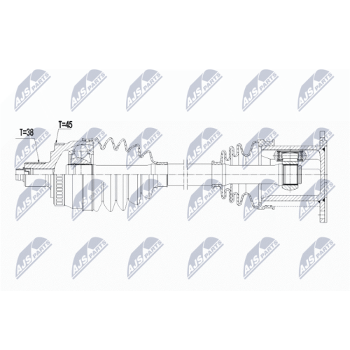 Planetara Audi A4 2000-2008, Stanga, 8E0407271AR
