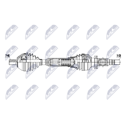 Planetara Volvo Xc60 D3, D4 2010-2015, T6 Awd 2008-2015, 3, 2v6 Awd 2009-2015, Fata, Dreapta, CV Automata, 30783071