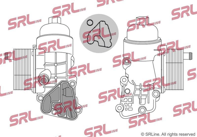 Radiator racire ulei motor, termoflot Hyundai Accent Elantra I20 I30 I40 Ix20 Ix35 Matrix Solaris/Accent Tucson; Kia Carens Cee'd Cerato Optima Rio Soul Sportage Stonic Venga, motor: 1.5 CRDI, 264102A300; 264102A500