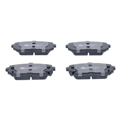 Placute frana Kia Carens 3 Mpv - Multi-Purpose Vehicle (Un), 1.6 CRDi 110, 1.6 CRDi 128, 1.6 CVVT, 2.0 CRDi 115, 2.0 CRDi 135, 2.0 CRDi 140, 2.0 CVVT, punte spate, cu indicator uzura acustic, ATE