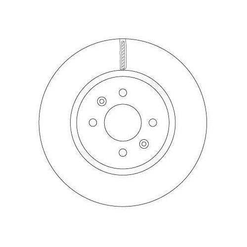 Set disc frana Hyundai I20 2 (Gb Ib) 11.14-08.21; Kia Rio 4 (Yb Sc Fb) 01.17-, Rio 4 Hatchback Van (Yb Sc Fb) 01.17-, Fata, 280X22mm, ventilat, TRW