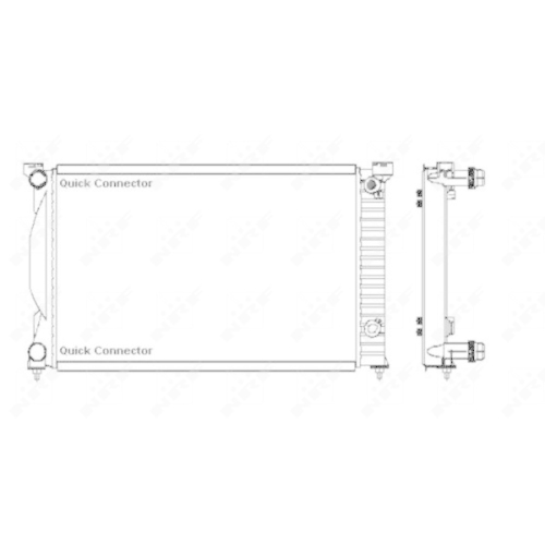 Radiator racire motor Nrf 50543