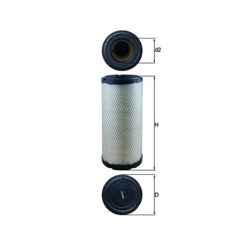 MAHLE Filtru aer