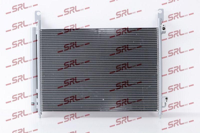 Condensator climatizare AC Renault Koleos 08-, motor: 2.0, 2.0 dci, 2.5, Condensator cu uscator integrat , 670(620)x450x16, SRLine, miez si rezervor din aluminiu brazat, 921005115R; 92100JY00A