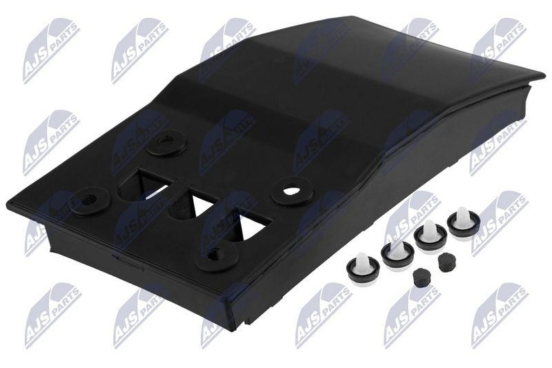 Ornament lateral Ford Transit Custom 2016-, Tourneo Custom 2016-; stanga, sub capac rezervor; GK21V20206BA; NTY, aftermarket