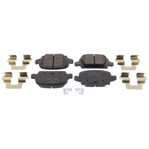 Set Placute frana punte SPATE, Opel Combo C, 2000-2011; Corsa B, 1993-2000; Corsa C (F08, F68) 2000-2009, Tigra Twintop 2004-2010; SRLINE Polonia