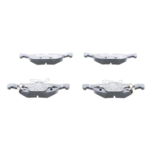 Placute frana Mazda 3 Liftback (Bp), 3 Sedan (Bp ), Cx-30 (Dm), Mx-30 (Dr), punte spate, cu indicator uzura acustic, ATE