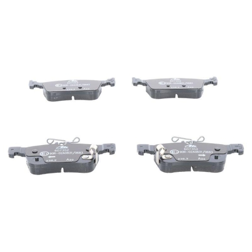 Placute frana Honda Civic X Liftback (Fc, Civic X Sedan (Fc ), punte spate, cu indicator uzura acustic, ATE