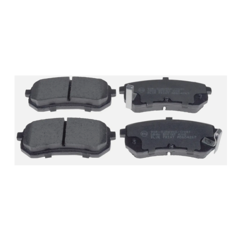 Set placute frana punte spate Hyundai I10 (Pa) 2007-2013; I10 II Sedan, 2013-; Kia Picanto (SA) 2004-2015, Picanto (Ta) 2011-2017, SRLine Polonia