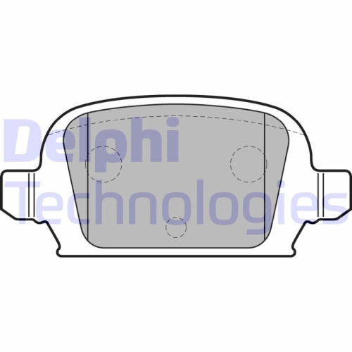 DELPHI set placute frana,frana disc