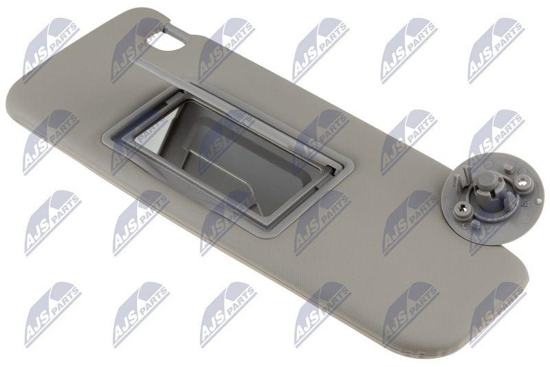 Parasolar Chevrolet Spark 2009-; partea dreapta, gri; 42478247; NTY, aftermarket