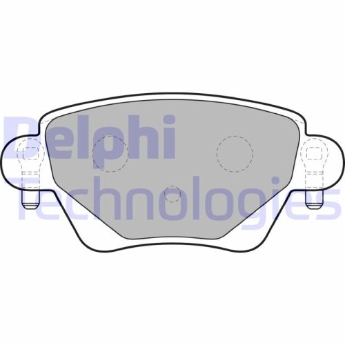 DELPHI set placute frana,frana disc