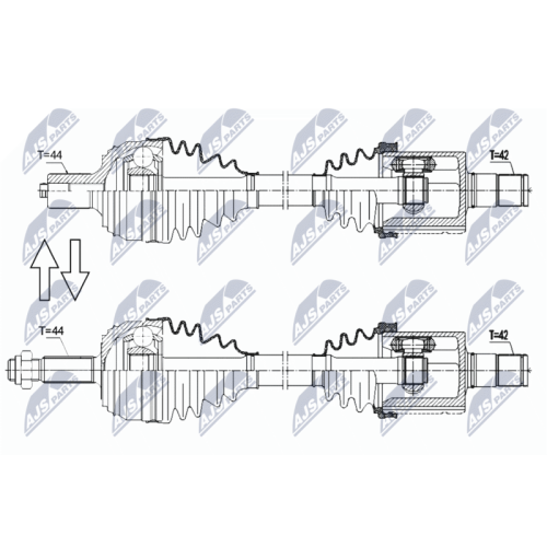 Planetara Vw Crafter 2017-, Stanga, Tip 1, 2N04072451X