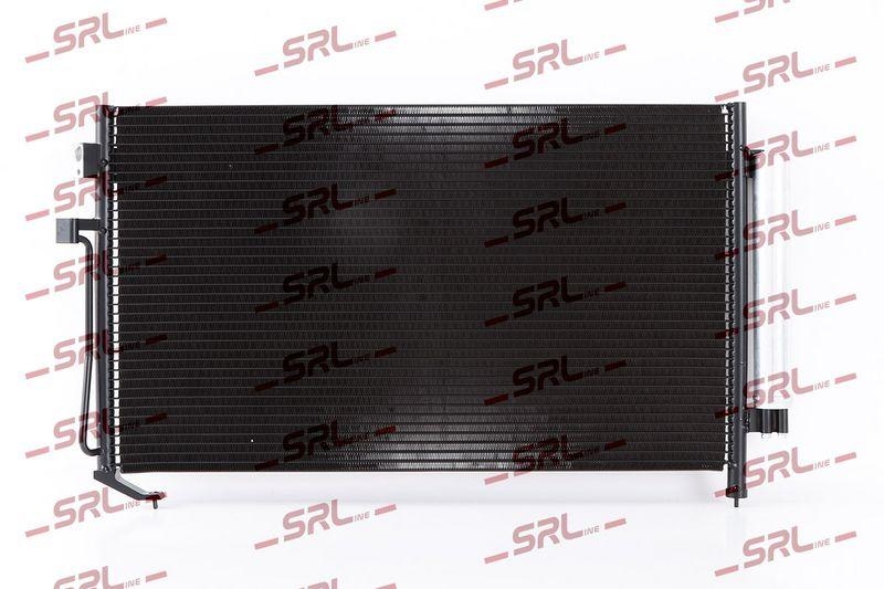 Condensator climatizare AC Subaru Forester 02-08, motor: 2.0, 2.0 T, 2.5 T, Condensator cu filtru uscator , 690(650)x390x16, SRLine, miez si rezervor din aluminiu brazat, 73210SA000; 73210SA010