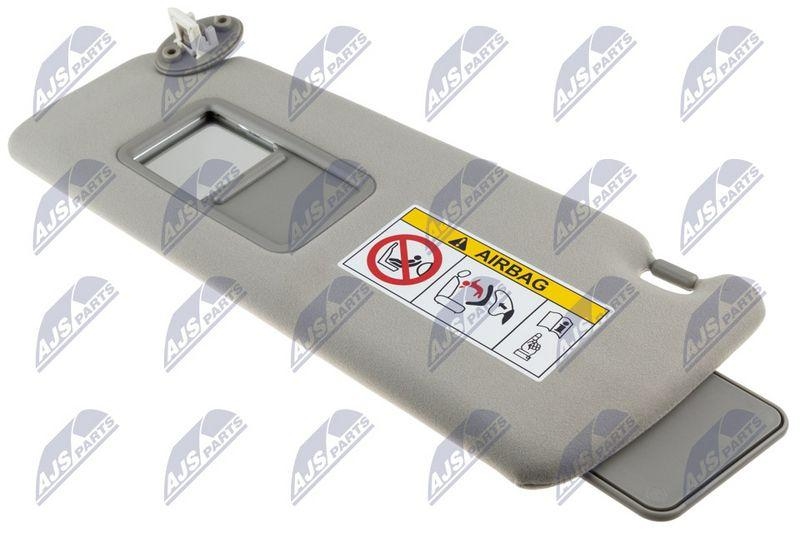 Parasolar Toyota Land Cruiser Prado 2009-; partea stanga, gri; 74320-0G030; NTY, aftermarket