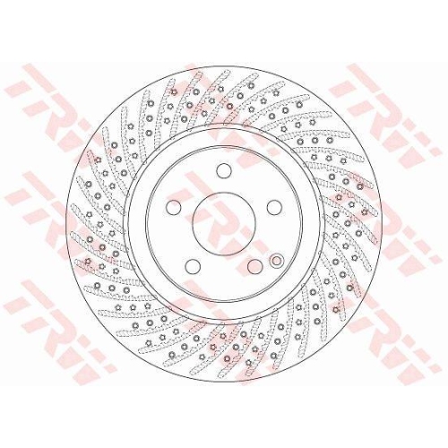 Set disc frana Mercedes Clasa E (W211) 03.02-03.09, Clasa E T-Model (S211) 02.03-07.09, Sl (R230) 10.01-01.12, Fata, 330X32mm, ventilat, TRW