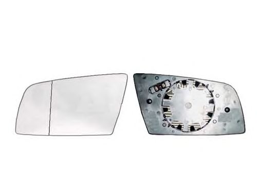 Geam oglinda, sticla oglinda Bmw Seria 6 (E63), Alkar 6422856, parte montare : Dreapta