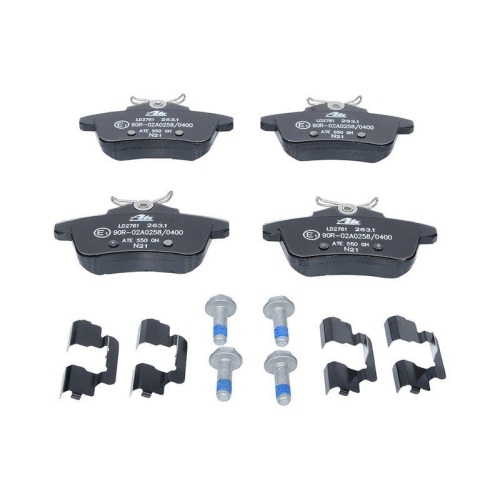 Placute frana Citroen C4 2 (Nc), DS 4 (Nx), DS 5, Peugeot 3008 (0u), 308 CC (4b), 508 1 (8d), 5008 (0u), punte spate, ATE