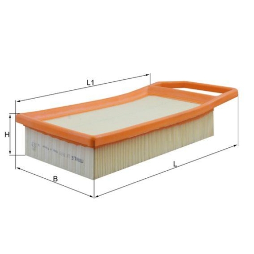 MAHLE Filtru aer
