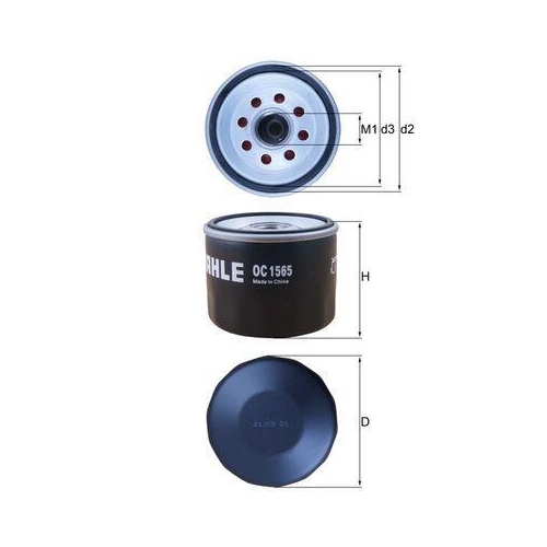 MAHLE Filtru ulei
