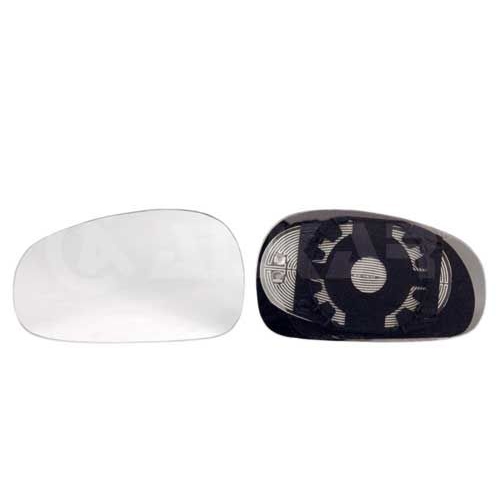 Geam oglinda, sticla oglinda Seat Leon (1p1), Alkar 6432095, parte montare : Dreapta