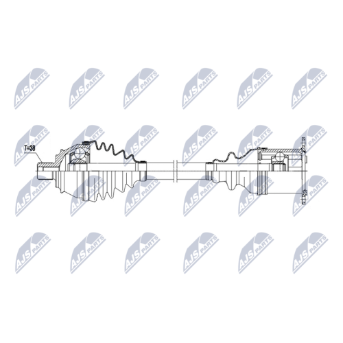 Planetara Audi A6 C6 Quattro 2.7tdi, 2.8fsi, 3.0, 3.0tdi, 3.0tfsi, 3.2fsi, 4.2fsi 2004-, Allroad C6 2006-2011, Fata, Stanga, CV Automata 6 trepte, 4F0407271J