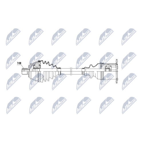 Planetara Audi A6 C6 Quattro 2.7tdi, 2.8fsi, 3.0, 3.0tdi, 3.0tfsi, 3.2fsi, 4.2fsi 2004-, Allroad C6 2006-2011, Fata, Dreapta, CV Automata 6 trepte, 4F0407272J