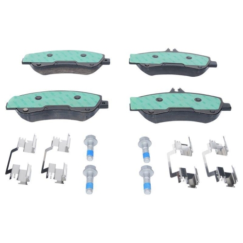 Placute frana Mercedes Glk-Class (X204), punte fata, fara senzor avertizare uzura; pregatit pentru senzor uzura; ATE