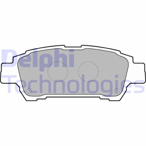 DELPHI set placute frana,frana disc